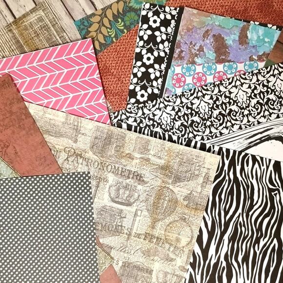 Scrapbook Destash paper pack 80+ sheets - Picture 1 of 7